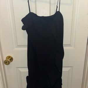 Elegant Black Women's Dress
